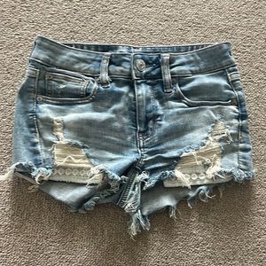 American Eagle denim next level stretch shorts
